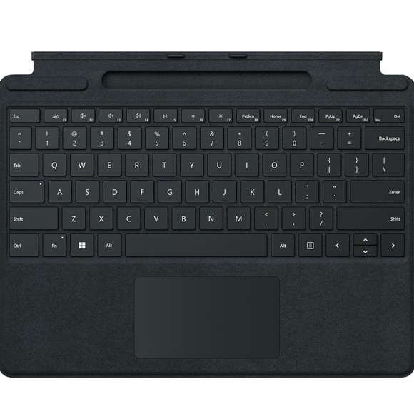 Microsoft Surface Pro Keyboard with Pen Storage - Black (NEW) - Picture 1 of 4